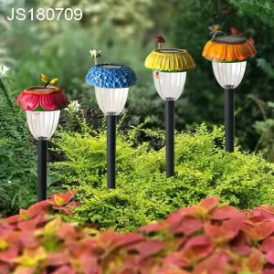 Outdoor colorful decorative solar light garden stakes Path light