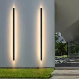 Outdoor up and Down Exterior Linear Wall Lamp Indoor 110V 220V Lighting Home Decor Smart Long Strip Wall Light