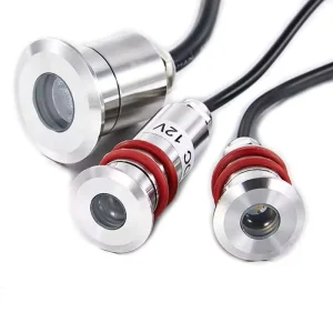 Outdoors Landscape Stainless Steel LED Inground Lights Waterproof IP68 Recessed Step Stair Deck Star LED Underground Lights