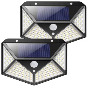 Outside Solar Powered Security Motion Sensor Lights Outdoor Wall Lamp Small Solar Sensor Light