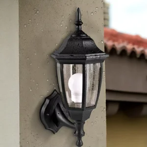 P2542 ETL Approval China Supply Waterproof Outdoor Traditional Lamp Retro Garden Wall Lantern Light Fixture