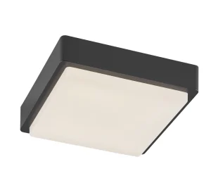 P62011 13W Plastic LED Ceiling Light IP65 Waterproof Surface-Mounted Square Recessed Indoor Outdoor