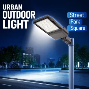 PF0.95 LED Street Light Outdoor SMD Anti Glare Road Lighting Fixture for City Main Road Residential Sidewalk Project