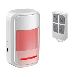 PIR Motion Sensor HW19 Home Security SOS Remote Control with Sound Light Alarm Accessories Welcome Doorbell Alarm System