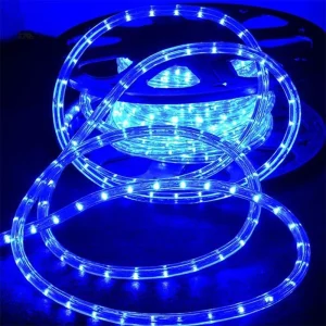 PVC Rope Lights IP65 Waterproof 110V/220V 50m/100m RGB LED Outdoor Garden Party Halloween Decorations CE RoHS CCC