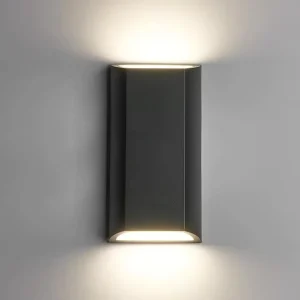 PW2205 Plastic PC Material Exterior Wall Lamp Decorative Waterproof Up Down Outdoor Wall LED Light