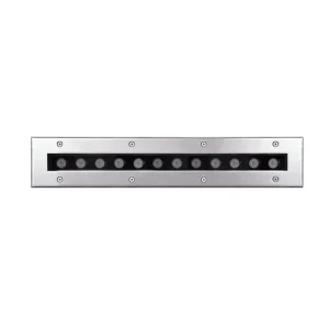 Pavement Inground Light L100CM LED Linear Underground Lamp RGB DMX Recessed Ground Mounted Road Park Design
