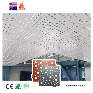Perforated Aluminum Drop Ceiling Panel