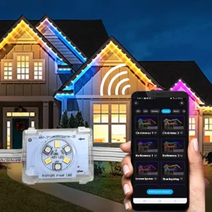 Permanent Outdoor Track Led Light House Decoration Outdoor Waterproof Ip68 48v Permanent Led Light