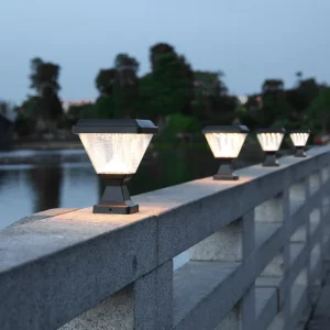 Pillar Candle Globe Light Tail Gate Bar Security Ball 10W Cap Long Garden LED Column RGB Bollard Modern Top Light