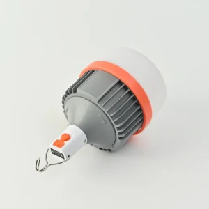 Plastic LED Camping Lamp Rechargeable 5400mAh Dimmable for Home Emergency