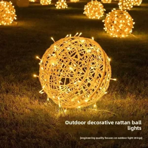 Plastic LED Curtain String Lights IP67 Waterproof with Button Control for Indoor Outdoor Use Starry Ball Decorative Lighting