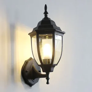 Popular Moden Garden Decorative Waterproof Electric Outdoor Wall Lighting Lantern
