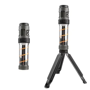 Portable 3-in-1 Double-Screw ABS Rechargeable Camping Lantern with Mosquito Repellent Lamp