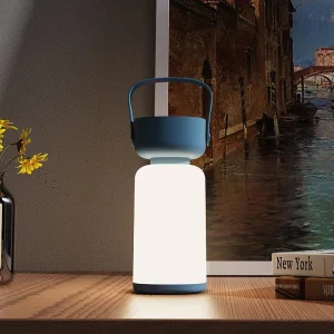 Portable ABS LED Camping Lantern Touch Control Hanging Tent Light