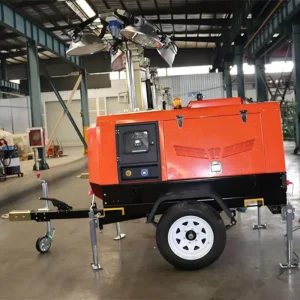 Portable Battery Light Tower Sports 7-10m Height Light Tower Battery Powered Silent Operation Zero Emissions