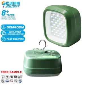 Portable DC 5V Outdoor Flashlight Rechargeable Camping Lantern LED Light