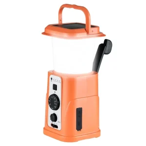 Portable Emergency Hand Crank LED Tent Camping Lantern with Hanging Hook