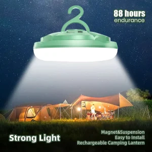 Portable Hanging Rechargeable Waterproof IP67 LED Emergency Camping Lantern