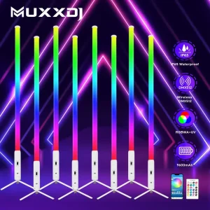 Portable IP65 Wireless Battery 360 Pixel Tube Barra Luminosa Led Wireless Led Tube DMX Club Party DJ Light Stage