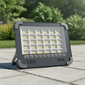 Portable LED Emergency Lighting IP66 Rating Solar Outdoor & Camping Floodlights Warm White RoHS Certified Adjustable