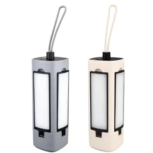 Portable Lightweight Waterproof Rechargeable LED Camping Lantern for Outdoor Hiking