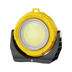 Portable Mini Camping Lamp Multifunctional Solar & USB Rechargeable RGB LED Work Light Waterproof Tent Light for Outdoor