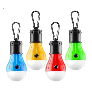Portable Multifunctional Outdoor Camping Light LED Tent Lamp Waterproof Hanging Lantern for BBQ Hiking Backpacking