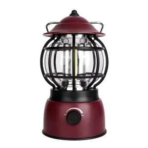 Portable Outdoor Camping Emergency Flame Lamp Lantern for Fishing and Camping
