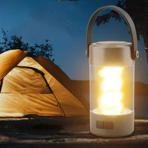 Portable Outdoor Emergency Multifunctional Vintage Rechargeable LED Camping Lantern