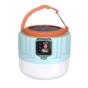 Portable Outdoor Waterproof Solar LED Camping Lantern Rechargeable Hand Strong Emergency Light Flashlights Hiking Tent Lamp