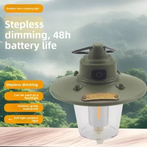 Portable Retro Rechargeable Camping Lantern