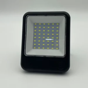 Portable Stepless Dimming Solar LED Emergency Floodlight Mini Rechargeable Handheld Lamp for Outdoor Camping Lighting
