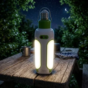 Portable Waterproof Foldable Dimmable LED Camping Lantern with Hook