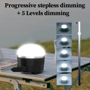 Portable Waterproof LED Camping Tent Lamp
