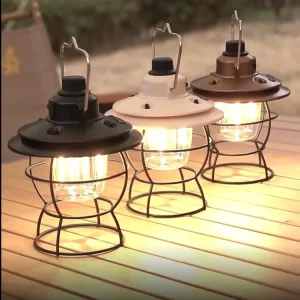 Portable Waterproof Rechargeable Outdoor Camping Tent Lamp
