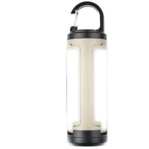 Portable Waterproof USB Rechargeable LED Camping Lantern with Hook for Hiking Fishing and Tents