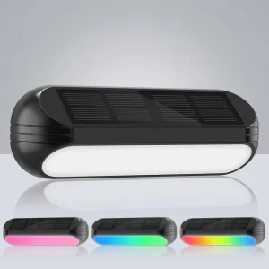 Premium Quality Choice Reliable Performance Solar Powered Wireless Outdoor Fence Lighting for Garden Yard Patio