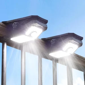 Price LED Security Solar Lights Motion Sensor Waterproof Clip for Fence Camping USB Powered for Outdoor Garden Use