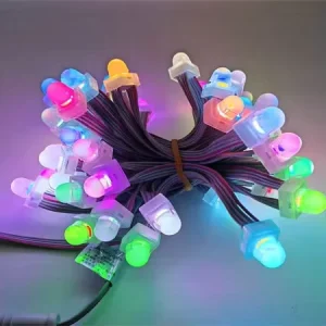 Professional LED RGB Pixel Light DMX SPI IP67 Outdoor Waterproof for Landscape Lighting Energy Saving Design Wall Decoration