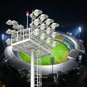 Professional Manufacturer OEM 1000W IP66 Waterproof 140lm W LED Sports Flood Light 30m High Mast Outdoor Sports Ground Lighting