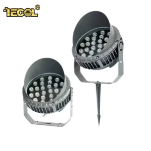 Professional Outdoor RGB Antiglare Flood Light IP65 Waterproof Surface Mounted with SMD LED Chip for Garden Project Lighting