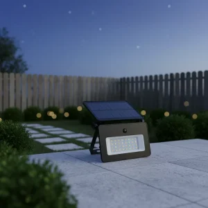 Professional Solar Wall Light 1000 Lumens High Efficiency PET Solar Panel Outdoor Security Light for Garden Front Door
