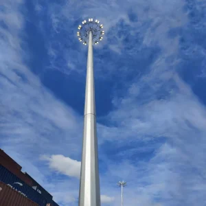 Professional Stadium sports Field IP66 Flood Light Replace HPS 1000 Watt with 5 Years Warranty 30m High Mast Lighting Pole