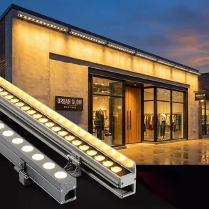 Professional Stepless Dimmable Building Facade Wall Washer Light Reliable Super Bright Focus Outdoor Linear Floodlight