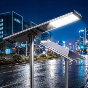 Programmable High Quality 30W-150W IP66 Solar Power LED Street Light with Motion Sensor & Remote Control Dusk to Dawn Control