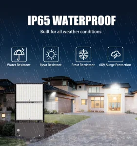 Public Outdoor LED Street Lights 162lm/w 150W Aluminum Alloy Body for Road Lighting
