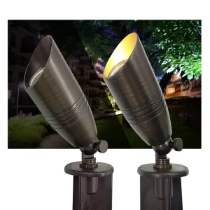 Led Garden Light Outdoor Waterproof Ip65 Led Outdoor Spike Spots ABS Ground Stake Villa Garden square Park Lighting