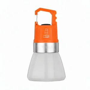 RGB Color-Changing Camping Flashlight with Gradient Mode, 8 Colors, USB Rechargeable, IPX4 Waterproof