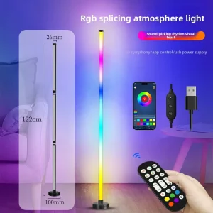 RGB Fantasy Color RGB Tubes Modular LED PC Material Remote APP Control 2 Year Warranty E-sports Room